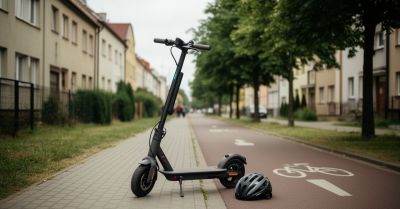16-latek jechał hulajnogą bez wymaganych uprawnień
