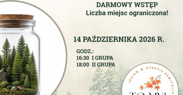 Mieszkańcy obszaru rewitalizacji w Płocku będą mogli wziąć udział w bezpłatnych warsztatach tworzenia „lasu w słoiku”. Spotkania odbędą się 14 października o godz. 16.30 (I grupa) i 18.00 (II grupa) w budynku Urzędu Miasta Płocka przy ul. Synagogalnej 4.